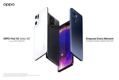 Serie OPPO Find X5 - el teléfono inteligente creado para potenciar cada momento