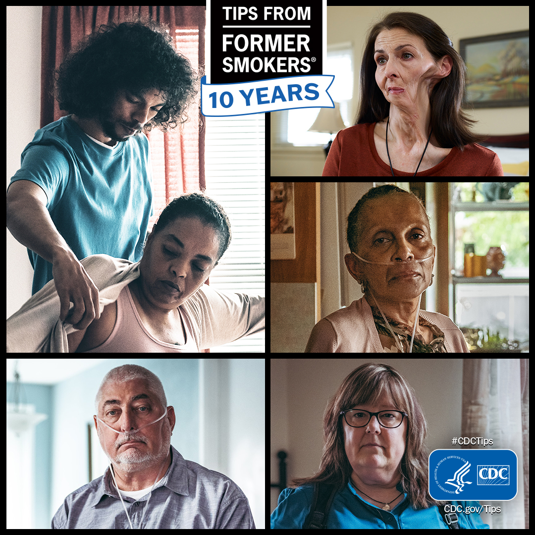 CDC's Tips From Former Smokers® Returns With Powerful New Ads