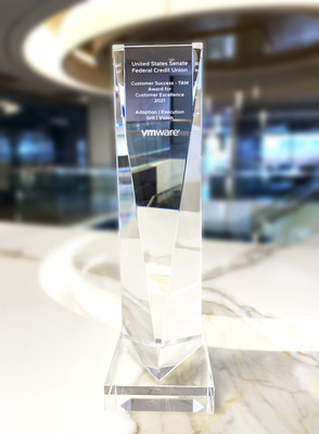 U.S. Senate Federal Credit Union Awarded VMware ACE Award for Excellence in Technology and Innovation
