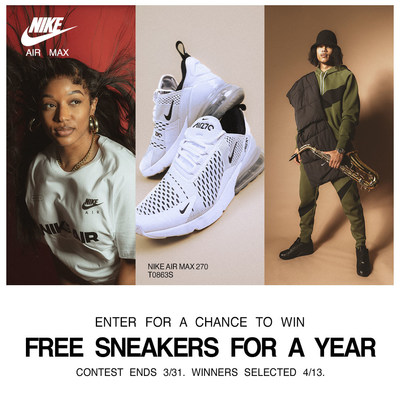 HIBBETT GIVING AWAY 12 MONTHS OF KICKS FOR NIKE AIR MAX MONTH