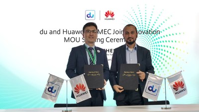 Huawei y du firman un MoU sobre innovación MEC