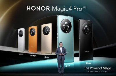 HONOR ANUNCIA EL LANZAMIENTO GLOBAL DE LA NUEVA SERIE HONOR MAGIC4 EN EL MWC 2022