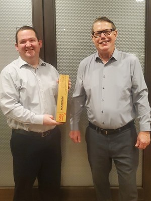 Digi-Key Electronics Wins Global Performance of the Year Award from Harwin