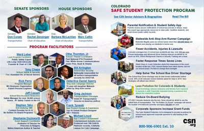 Four Colorado Lawmakers Win 2022 Safe Student Protection Awards From Child Safety Network™