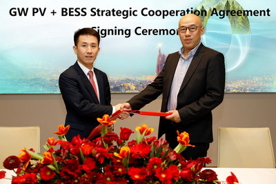 Meinergy firma un acuerdo con Huawei en un proyecto de 1 GW y 500 MWh