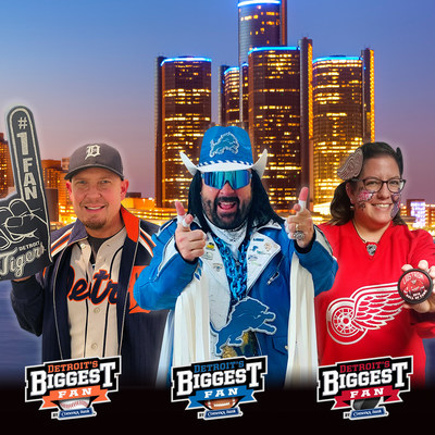 Comerica Bank Crowns Detroit's Biggest Fan, Gary "Macho Mane" Campioni