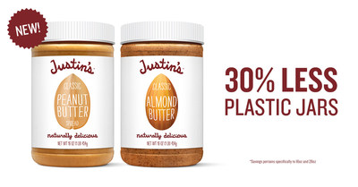 Justin's Makes Strides in Sustainability Journey by Reducing Plastic in Jars