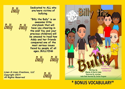 Newly launched children's book by Linen & Linen Creations, LLC changes world's view about bullying