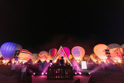AlUla bate el récord del mayor espectáculo de globos aerostáticos del mundo