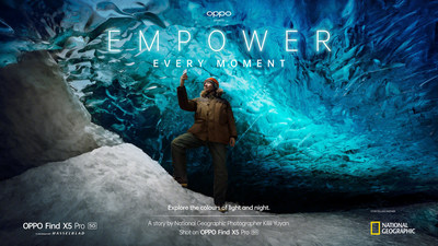 Potenciar cada Momento: OPPO da vida a las emblemáticas noches de invierno de Islandia
