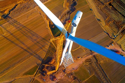XGC15000A, de XCMG, establece un nuevo récord de elevación de energía eólica