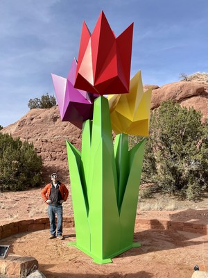 Santa Fe Artists Jennifer And Kevin Box Announce ORIGAMI IN THE GARDEN