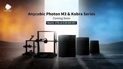 Anycubic ya se prepara para lanzar sus esperadas impresoras 3D de la serie Photon M3 y Kobra