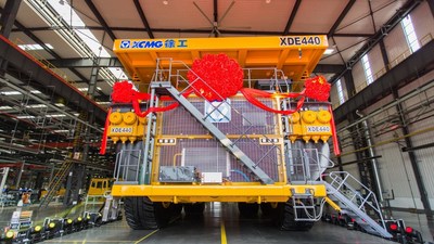XCMG construye el camión minero rígido de tracción trasera más grande del mundo, XDE440