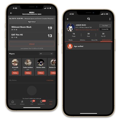 Sports Thread Adds Age Verification to Its Virtual Networking App to Empower Young Athletes