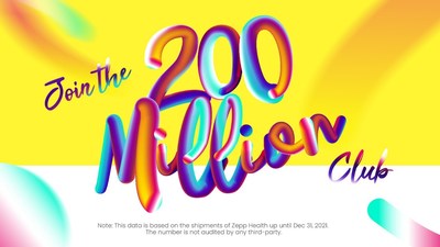 ZEPP HEALTH HA ENVIADO MÁS DE 200 MILLONES DE UNIDADES DE DISPOSITIVOS PORTÁTILES
