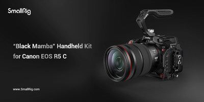SmallRig presenta el kit "Black Mamba" para la cámara de cine Canon R5 C
