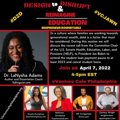 Award-Winning Education Consultant Dr. LaNysha Adams Invited to Discuss the Impact of Student Loan Debt