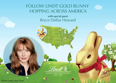 LINDT GOLD BUNNY AND BRYCE DALLAS HOWARD PARTNER TO CELEBRATE A MAGICAL EASTER SEASON  