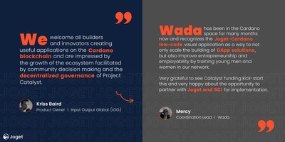 Joget Awarded Funding Through Catalyst Fund 7 for Its No-code Application Integration with the Cardano Blockchain