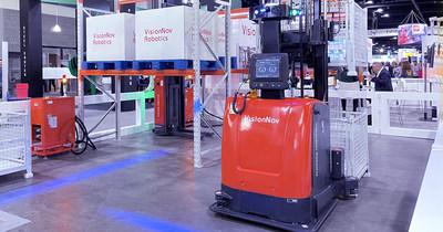 VisionNav Robotics debuta en el MODEX 2022 con sus innovadores montacargas AGV y AMR