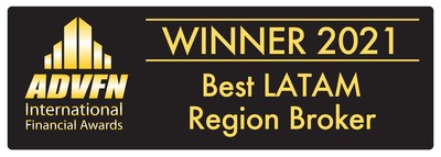ATFX premiado como Mejor Broker de la Región LATAM en los Premios ADVFN 2021