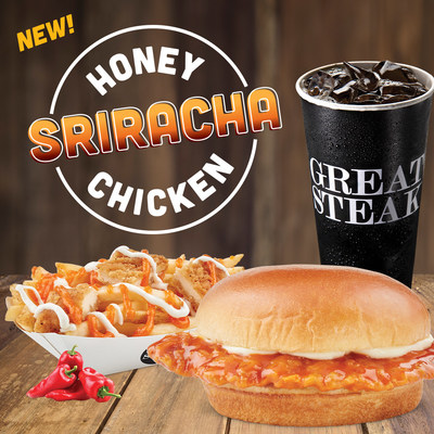 Great Steak Brings the Heat with New Sweet and Fiery Honey Sriracha Items