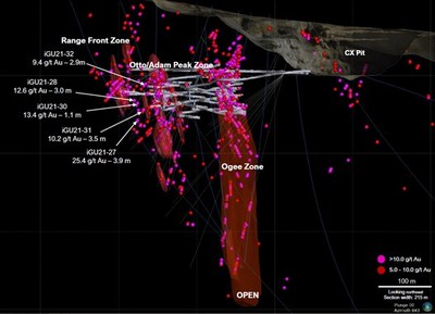 i-80 Gold Intersects High-Grade Gold in Underground Drilling at Granite Creek