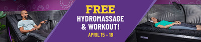 DE-STRESS THIS TAX SEASON WITH A FREE WORKOUT AND HYDROMASSAGE AT PLANET FITNESS