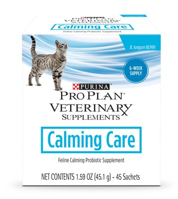 Purina Pro Plan Veterinary Supplements Launches Probiotic for Cats Displaying Anxious Behaviors