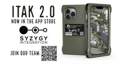 Syzygy Integration Releases iTAK in the App Store, a Cutting-Edge Situational Awareness App