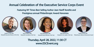 The Executive Service Corps Prestigious Charity Awards Announced