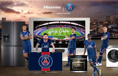 Hisense entra en los hogares de los jugadores del Paris Saint-Germain
