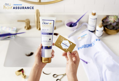 Dove Hair Therapy & Progressive Partner on Hair Assurance - for Those Who Want to Style with Complete Confidence