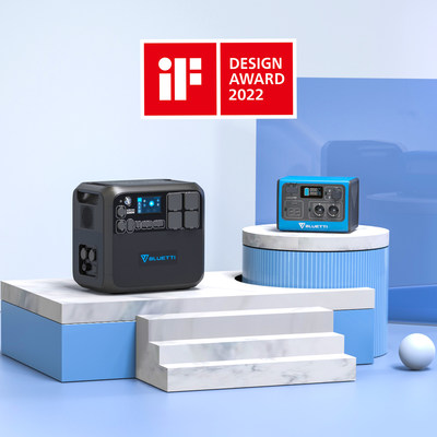 La belleza de la energía : BLUETTI consigue dos iF Design Awards 2022