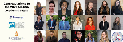 Cengage, Phi Theta Kappa and American Association of Community Colleges Award $100K in Total Scholarships to Twenty of the Nation's Top Community College Students