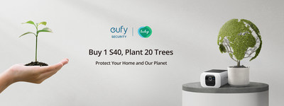 EUFY SECURITY TEAMS UP WITH ECOLOGI TO PLANT TREES WITH PURCHASE OF SOLOCAM S40 SECURITY CAMERA