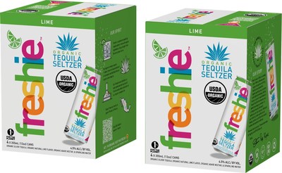 Freshie™ - The World's First & Only USDA-Certified Organic And Sustainably Sourced Tequila Seltzer - Expands Into Florida