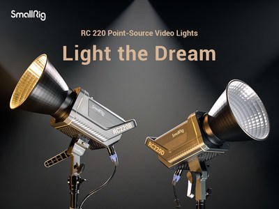 Los focos de vídeo RC 220 de SmallRig ofrecen una calidad excepcional