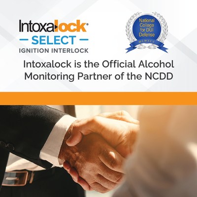 Intoxalock Named Official Alcohol Monitoring Partner of the National College for DUI Defense and Exclusive Sponsor of the NCDD Webinar Series