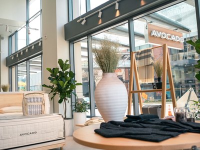 AVOCADO GREEN CUTS RIBBON ON SEATTLE EXPERIENCE CENTER