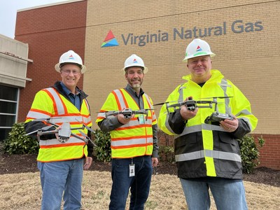 Virginia Natural Gas incorporates aerial drones to inspect natural gas infrastructure