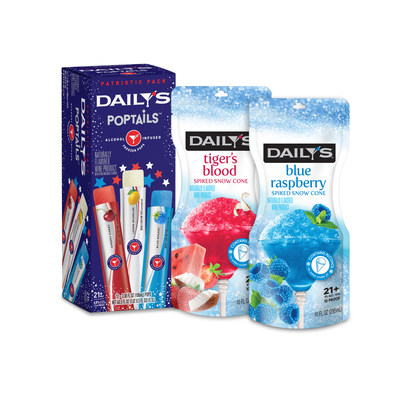 Frozen Drinks Leader Daily's® Turns Up the Chill in 2022: New Frozen Cocktails & Poptails Flavors, Celebrity 'Co-CEOS of Chill' and Merch Shop to Keep the Adult Fun on Ice All Summer Long