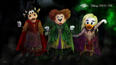 From 'Hocus Pocus' to 'Bibbidi Bobbidi Boo,' Disney Cruise Line Puts a Spell on New Experiences for Halloween on the High Seas
