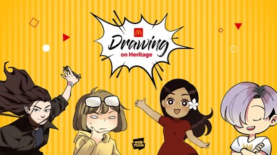 McDonald's USA Draws Up Partnership with Digital Comic Platform WEBTOON to Uplift Asian Pacific American Artists and Showcase Their Cultural Experiences