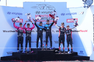 Acura domina con un final 1-2 en Laguna Seca