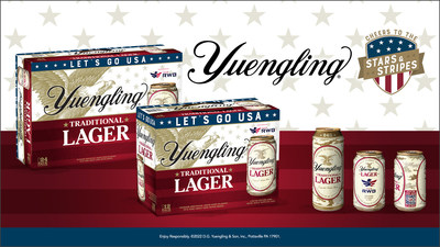 Yuengling Launches Limited-Edition Team Red, White & Blue Camo Cans to Support Veterans