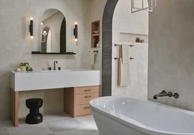Brizo® Reveals Its New Allaria™ Bath Collection, a Work of Rare Alchemy