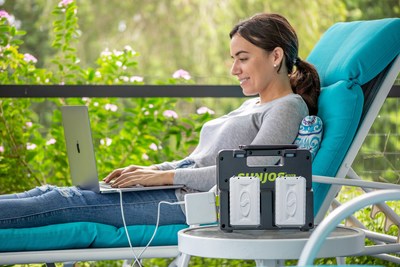 NEW SUN JOE® 300W 24V iON+ CORDLESS POWER STATION SUPERCHARGES YOUR LIFE, CHORES & MORE