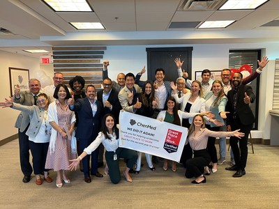 CHENMED CERTIFIED AS A GREAT PLACE TO WORK® FOR SECOND YEAR
